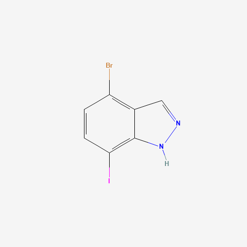 4-Bromo-7-iodo-1H-indazole