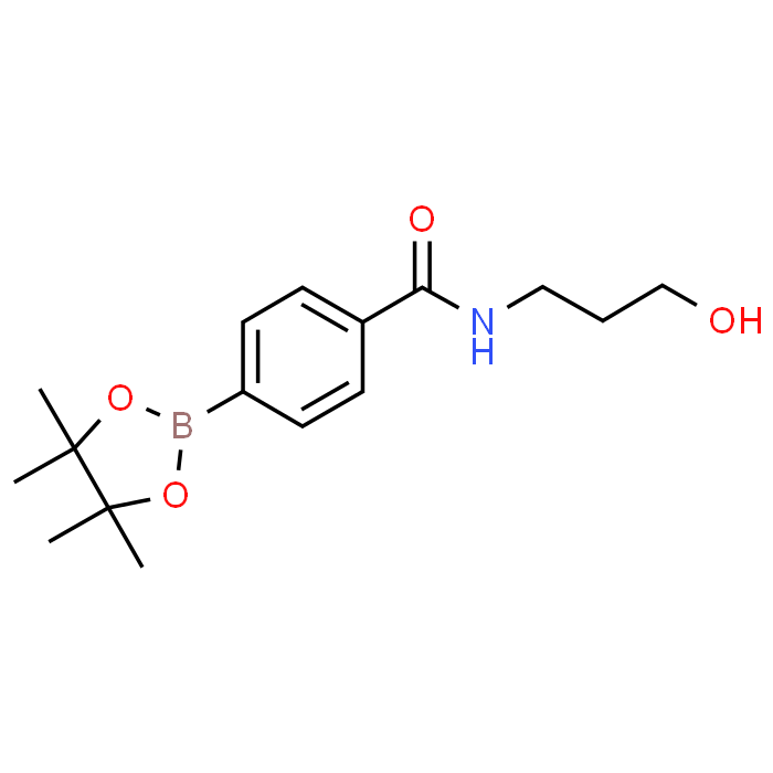 N-(3-Hydroxypropyl)-4-(4,4,5,5-tetramethyl-1,3,2-dioxaborolan-2-yl)benzamide