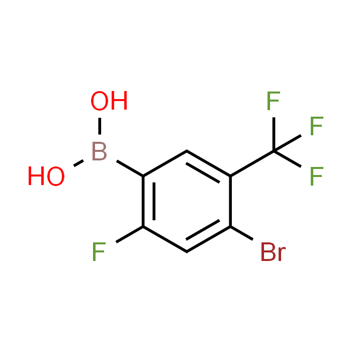 4-Bromo-2-fluoro-5-(trifluoromethyl)phenylboronic acid