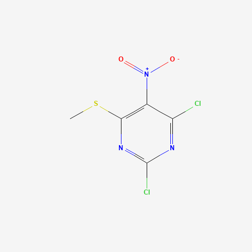 2,4-Dichloro-6-(methylthio)-5-nitropyrimidine