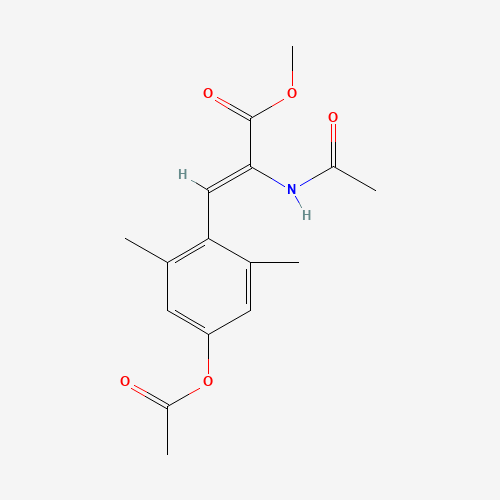 (Z)-Methyl 2-acetamido-3-(4-acetoxy-2,6-dimethylphenyl)acrylate