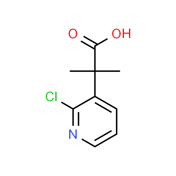 2-(2-Chloropyridin-3-yl)-2-methylpropanoic acid