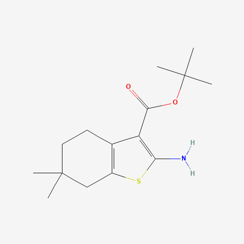 tert-Butyl 2-amino-6,6-dimethyl-4,5,6,7-tetrahydro-1-benzothiophene-3-carboxylate