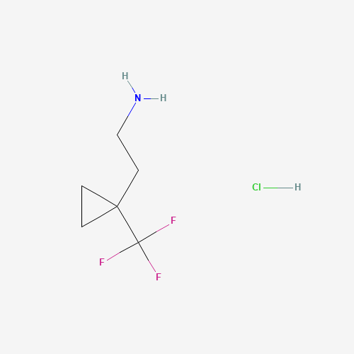 2-(1-(Trifluoromethyl)cyclopropyl)ethanamine hydrochloride