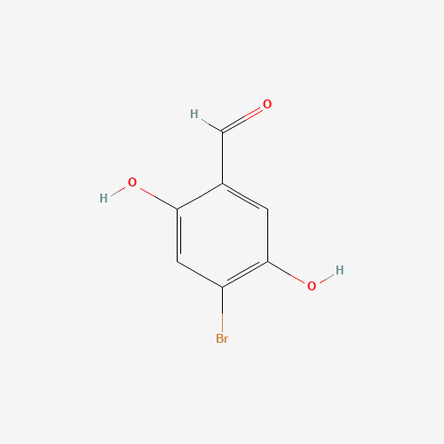 4-Bromo-2,5-dihydroxybenzaldehyde