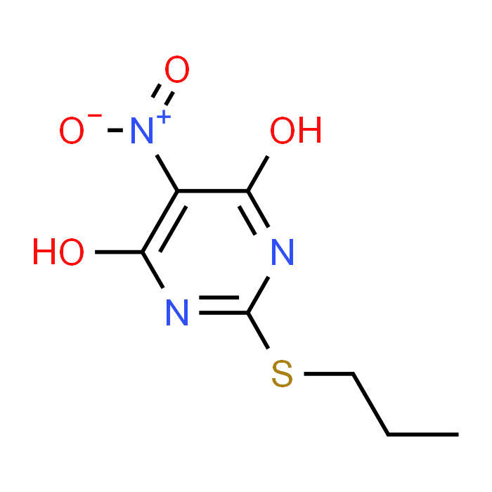 5-Nitro-2-(propylthio)pyrimidine-4,6-diol