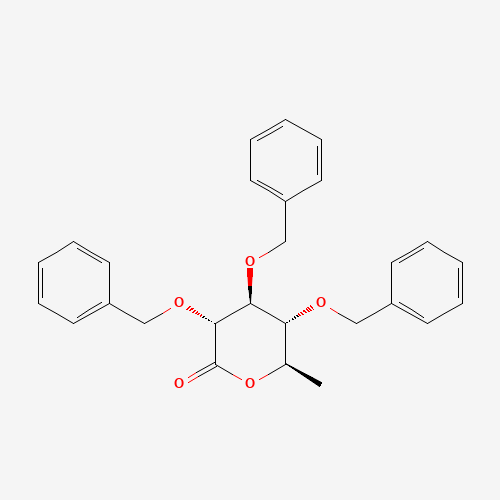 (3R,4S,5R,6R)-3,4,5-Tris(benzyloxy)-tetrahydro-6-methylpyran-2-one