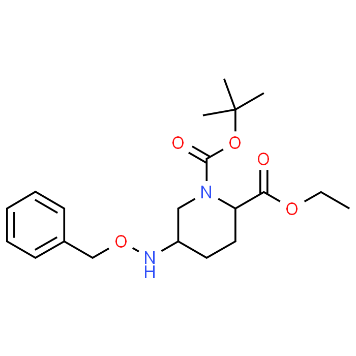 (2S,5R)-1-tert-Butyl 2-ethyl 5-((benzyloxy)amino)piperidine-1,2-dicarboxylate