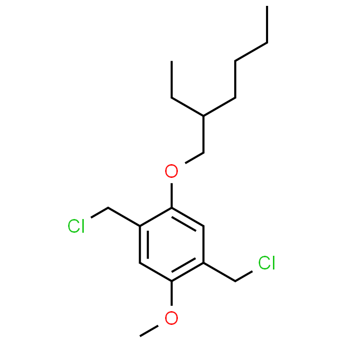 1,4-Bis(chloromethyl)-2-((2-ethylhexyl)oxy)-5-methoxybenzene