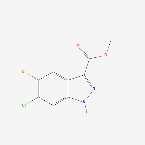 Methyl 5-bromo-6-chloro-1H-indazole-3-carboxylate - Achmem