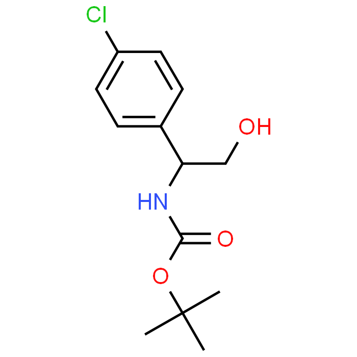 tert-Butyl (1-(4-chlorophenyl)-2-hydroxyethyl)carbamate