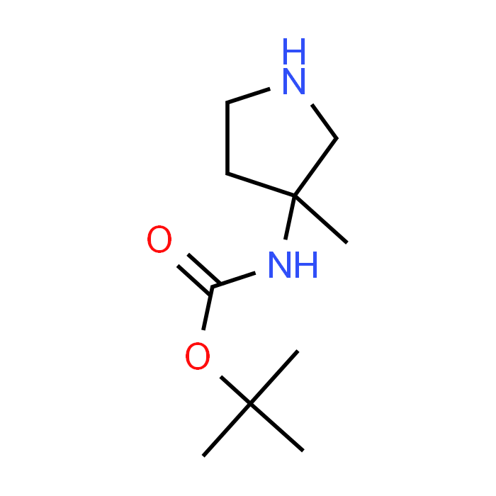 tert-Butyl (3-methylpyrrolidin-3-yl)carbamate - Achmem
