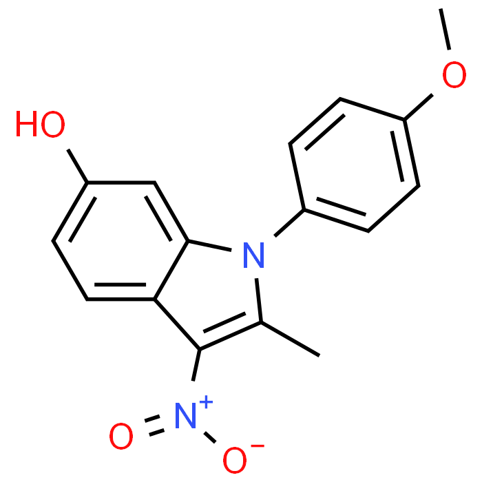 1-(4-Methoxyphenyl)-2-methyl-3-nitro-1H-indol-6-ol
