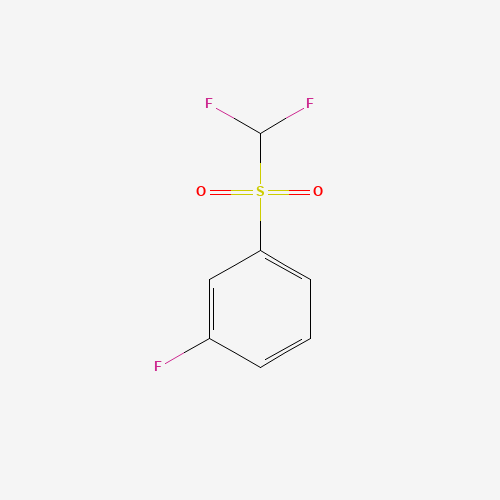 1-((Difluoromethyl)sulfonyl)-3-fluorobenzene