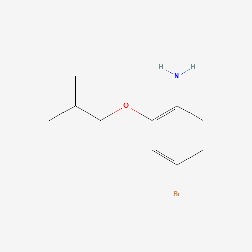 4-Bromo-2-(2-methylpropoxy)aniline