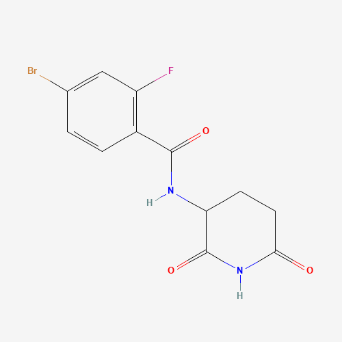 4-Bromo-N-(2,6-dioxopiperidin-3-yl)-2-fluorobenzamide