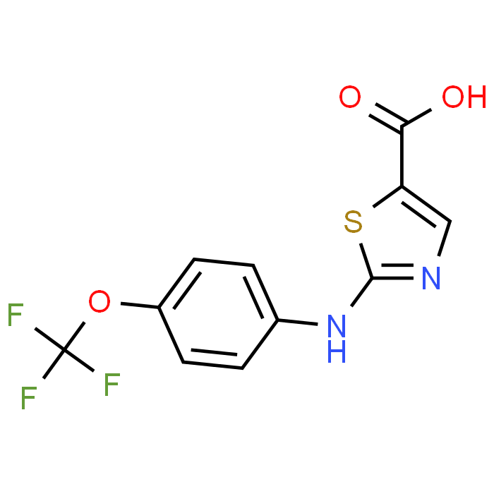 2-((4-(Trifluoromethoxy)phenyl)amino)thiazole-5-carboxylic acid