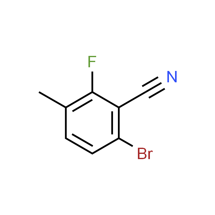 6-Bromo-2-fluoro-3-methylbenzonitrile