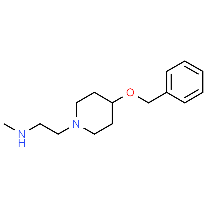2-(4-(Benzyloxy)piperidin-1-yl)-N-methylethanamine