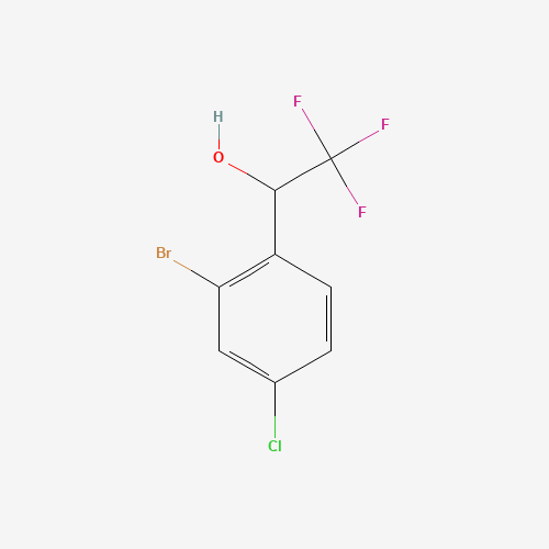 1-(2-Bromo-4-chloro-phenyl)-2,2,2-trifluoro-ethanol