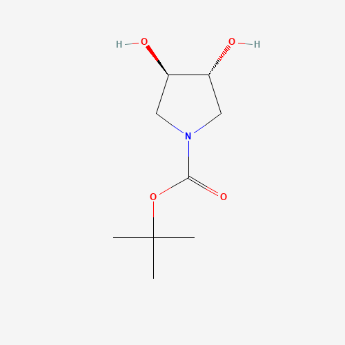 (3R,4R)-tert-Butyl 3,4-dihydroxypyrrolidine-1-carboxylate