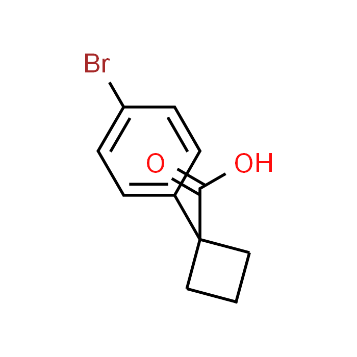 1-(4-Bromophenyl)cyclobutanecarboxylic acid