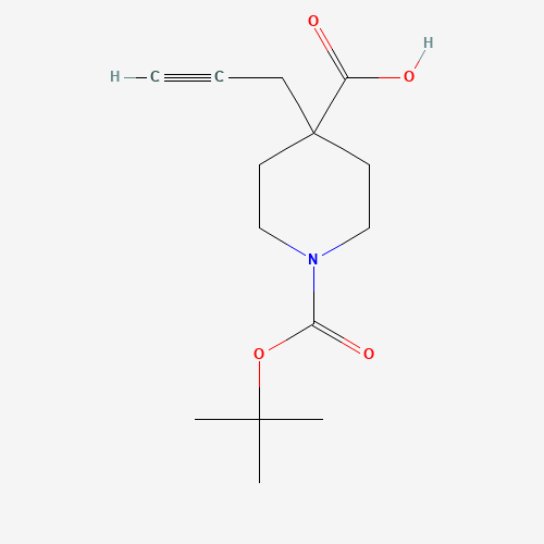1,4-Piperidinedicarboxylic acid, 4-(2-propyn-1-yl)-, 1-(1,1-dimethylethyl) ester