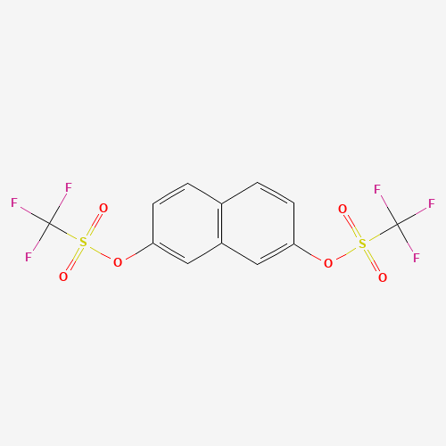 Naphthalene-2,7-diyl bis(trifluoromethanesulfonate)