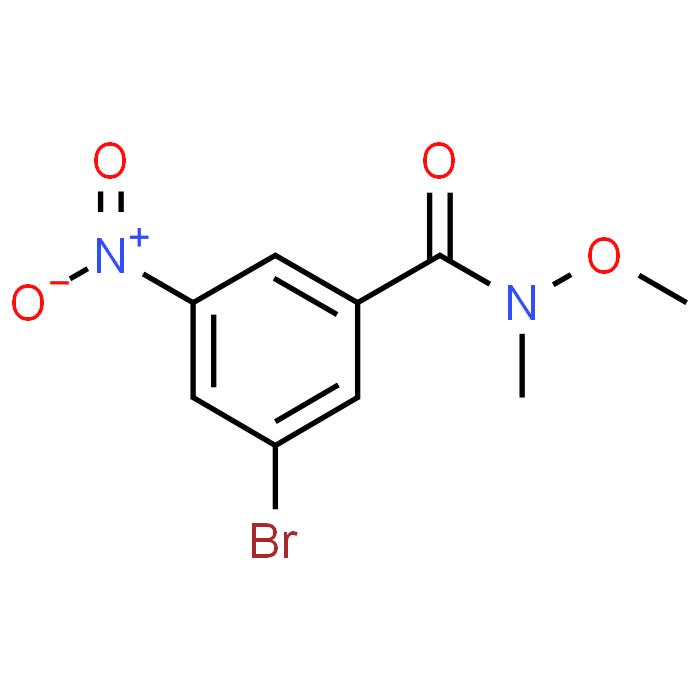 3-Bromo-N-methoxy-N-methyl-5-nitrobenzamide