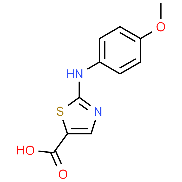 2-((4-Methoxyphenyl)amino)thiazole-5-carboxylic acid
