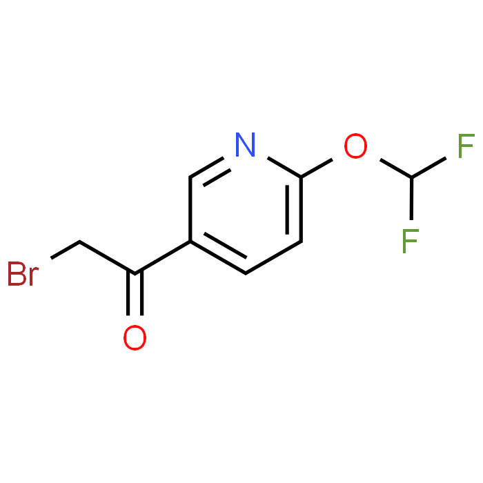 2-Bromo-1-(6-(difluoromethoxy)pyridin-3-yl)ethanone