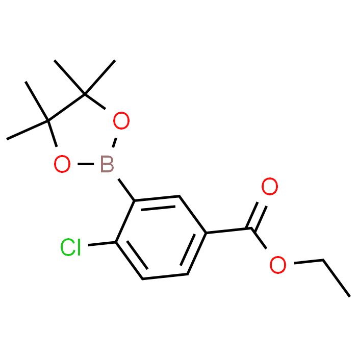 Ethyl 4-chloro-3-(4,4,5,5-tetramethyl-1,3,2-dioxaborolan-2-yl)benzoate