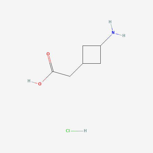 2-(cis-3-Aminocyclobutyl)acetic acid hydrochloride