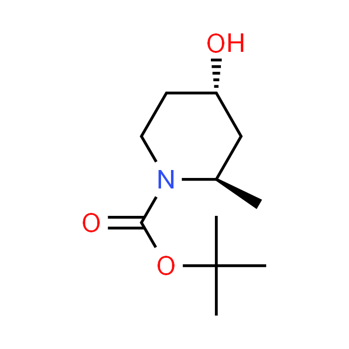 (2R,4S)-rel-tert-Butyl 4-hydroxy-2-methylpiperidine-1-carboxylate