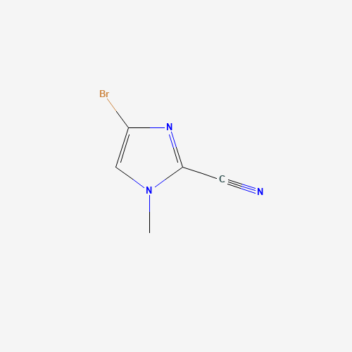 4-Bromo-1-methyl-1H-imidazole-2-carbonitrile