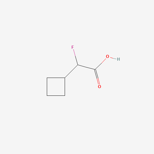 2-Cyclobutyl-2-fluoroacetic acid
