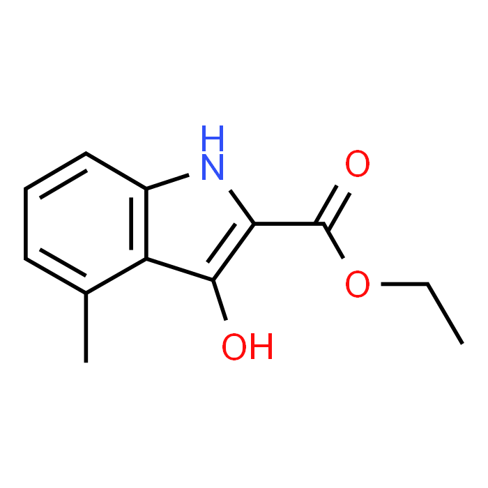 Ethyl 3-hydroxy-4-methyl-1H-indole-2-carboxylate