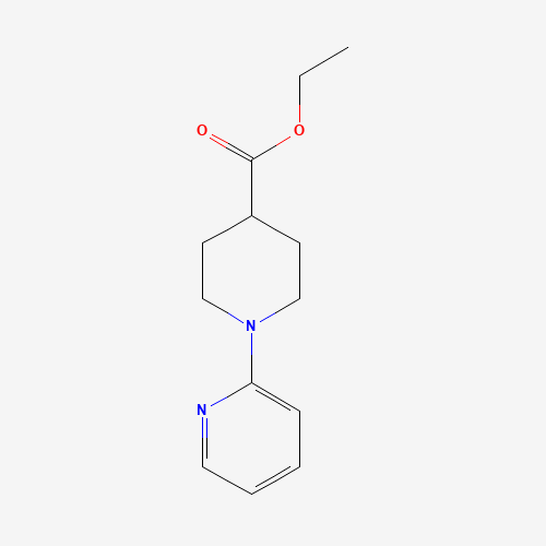 1-(Pyridin-2-yl)ethyl piperidine-4-carboxylate