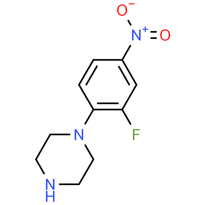 1-(2-Fluoro-4-nitrophenyl)piperazine