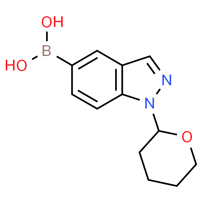 (1-(Tetrahydro-2H-pyran-2-yl)-1H-indazol-5-yl)boronic acid