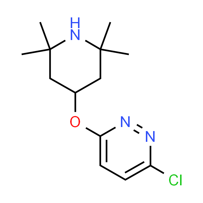 3-Chloro-6-((2,2,6,6-tetramethylpiperidin-4-yl)oxy)pyridazine