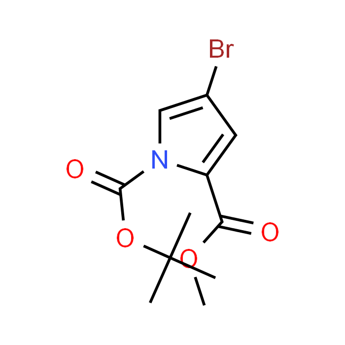 1-tert-Butyl 2-methyl 4-bromo-1H-pyrrole-1,2-dicarboxylate