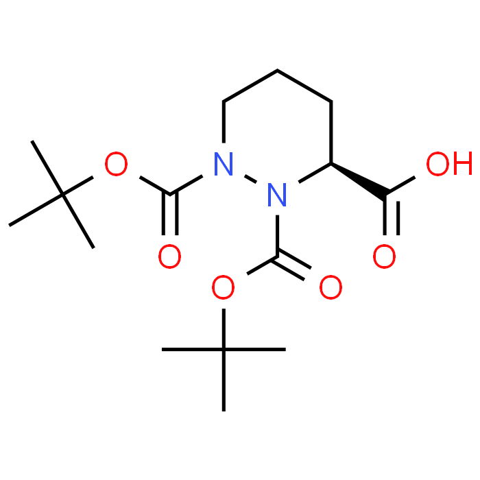 (3S)-1,2-bis(tert-butoxycarbonyl)-1,2-diazinane-3-carboxylic acid