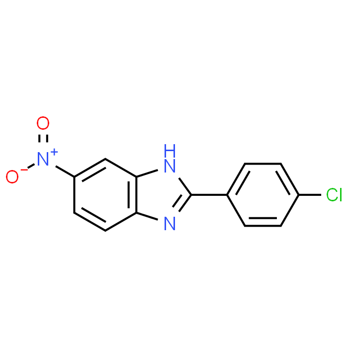 2-(4-Chlorophenyl)-6-nitro-1H-1,3-benzodiazole