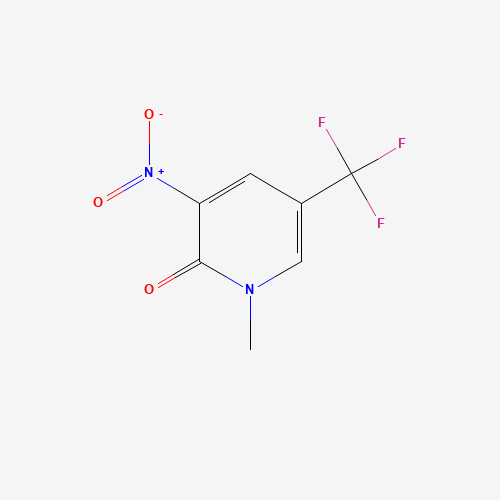 1-methyl-3-nitro-5-(trifluoromethyl)pyridin-2(1H)-one