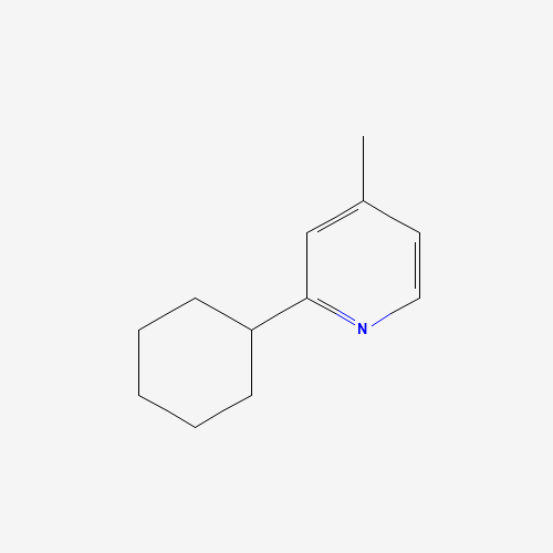 2-Cyclohexyl-4-methylpyridine