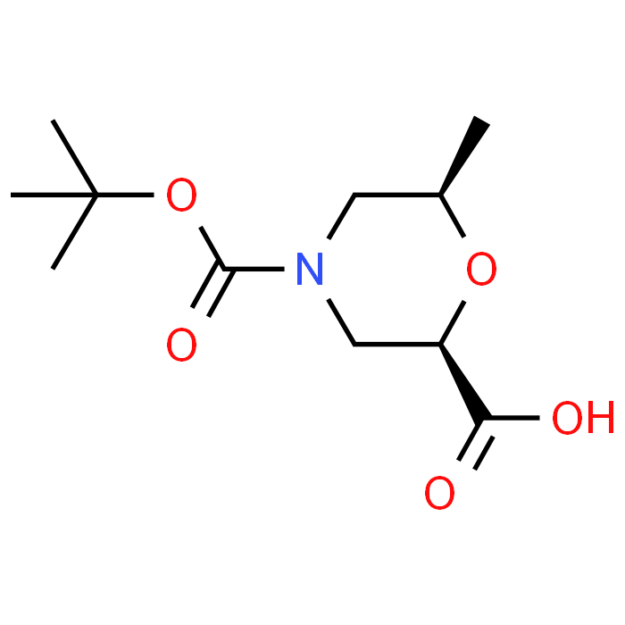 (2R,6R)-4-(tert-Butoxycarbonyl)-6-methylmorpholine-2-carboxylic acid