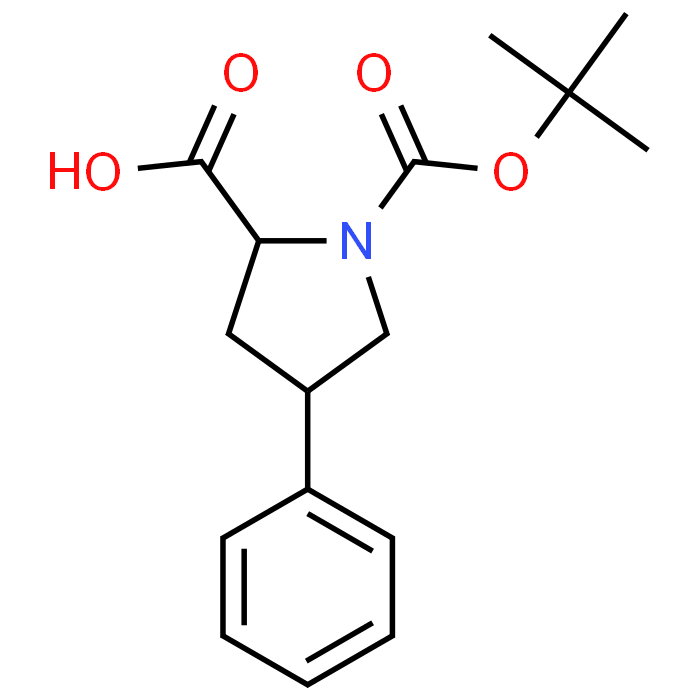 (2R,4R)-1-(tert-Butoxycarbonyl)-4-phenylpyrrolidine-2-carboxylic acid