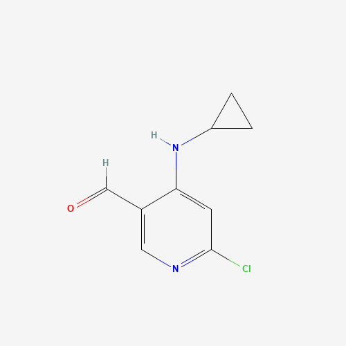 6-Chloro-4-(cyclopropylamino)nicotinaldehyde