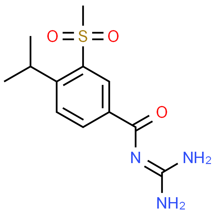 N-(Diaminomethylene)-4-isopropyl-3-(methylsulfonyl)benzamide